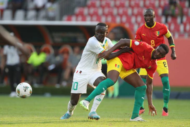 ماني من مباراة غينيا والسنغال